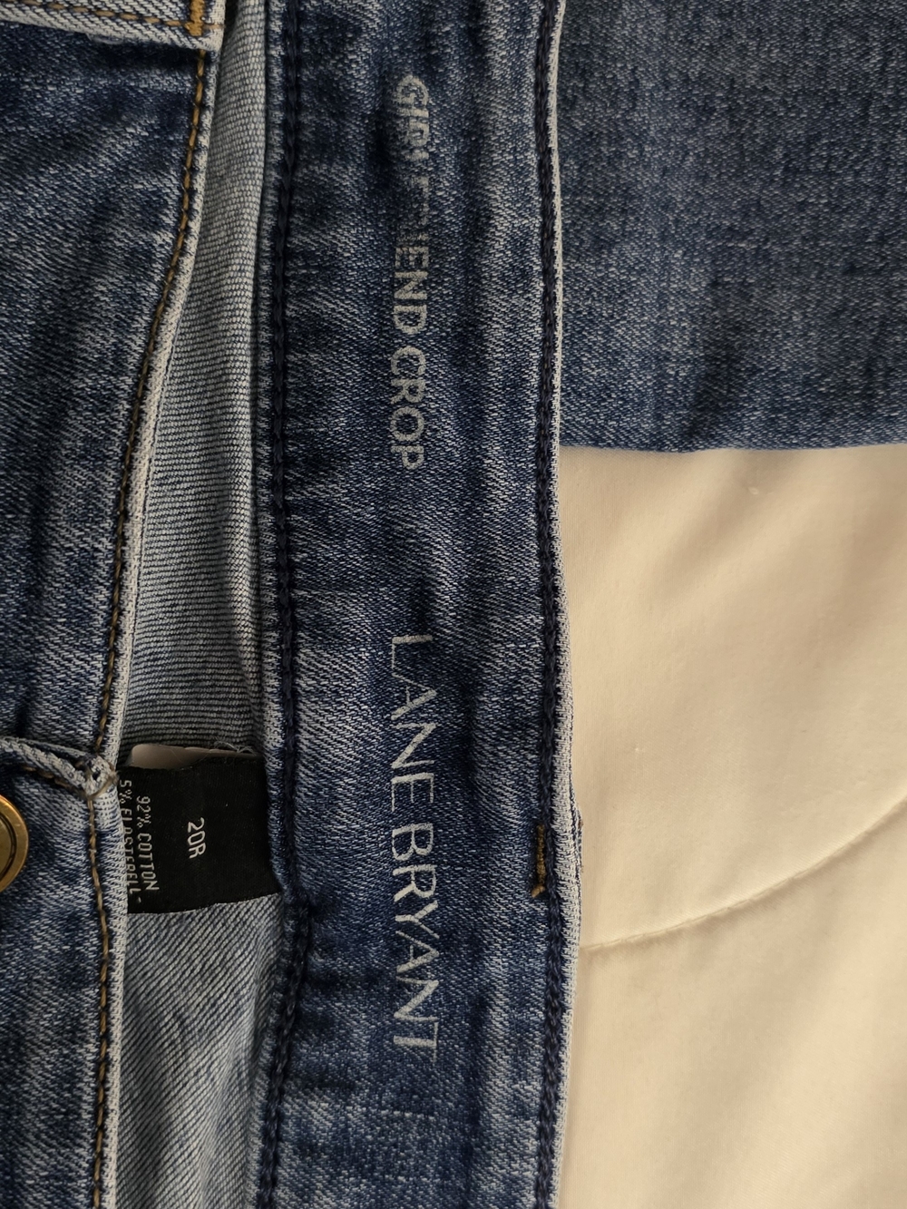 Lane Bryant Women's  High-Rise Crop Jeans